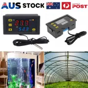 Digital Temperature Controller Switch Probe Thermostat Control 12V/110-220V AU