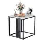 Solid Marble Coffee Table Sofa Side End Bedside Nightstand AU STOCK!