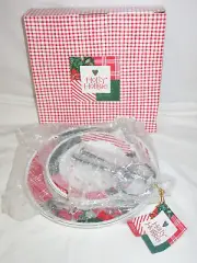NEW Holly Hobbie 2 Tier Tidbit Dessert Tray Serving Dish CHRISTMAS (GR).