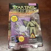 1996 Playmates Star Trek Star fleet Academy Cadet Worf Figure w/ CD-ROM Game