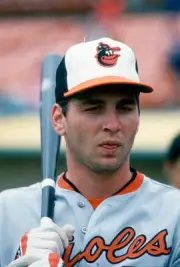 Billy Ripken Baltimore Orioles looks on before the start of a Baseball '88 Photo