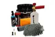 Grunt 4x4 4WD Snow Foaming Car Wash Kit & Ceramic Sealant High Pressure Cannon Lance