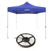Adventure Kings Gazebo 3mx3m Waterproof + Illuminator 4m MAX LED Strip Light