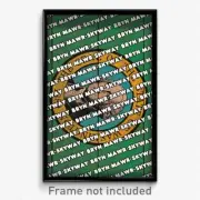 Bryn Mawr-Skyway Washington Poster (WA City Souvenir 11x17 Town Print)