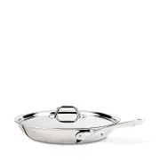 All Clad Stainless Steel 12 Fry Pan with Lid