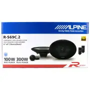 Alpine R-S69C.2 R-Series 6" x 9" 2-Way Component Car Audio Speakers Comp NEW