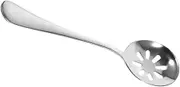 FELTECHELECTR Stainless Steel Slotted Serving Spoon Ergonomic Design for Easy Serving for Appetizers Pasta Meatballs Salads Stews and Soups Kitchen Gadget