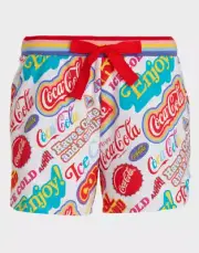 NEW PETER ALEXANDER COCA COLA COKE PJ SHORTS SMALL S RRP$79.95