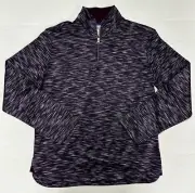 $205 NWT ROBERT GRAHAM Waterford Men's Medium M Classic Fit Quarter Zip Pullover