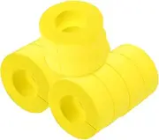 VICASKY 12Pcs Curl Hair Sponges Shaped Hair Fixing Tool Soft Flexible Material No Heat Damage for Effortless Curls
