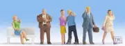 N15574 Noch HO/OO Scale People with Mobile Phones - without Bench (6)