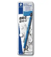 Staedtler 100 Mars Lumograph Sketching Pencils 6 PCS SET - HB+2B+4B+6B+7B+8B