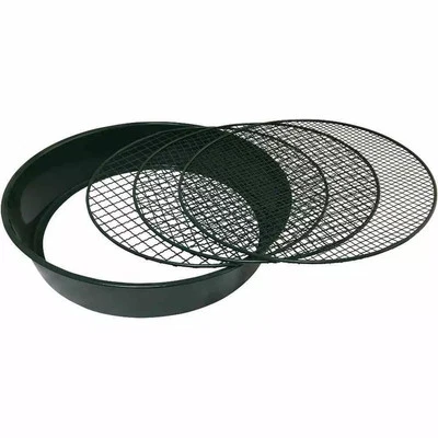 3 Mesh Sizes Garden Sieve Designed for Efficient Soil and Debris Removal