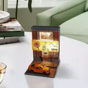 Miniature House Kit 1:64 Japanese Sushi Restaurant Buildings Housewarming normal