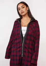 [Current Mood] Plus Wine Band Of Misfits Flannel Duster