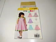 New Look 6688 Infant/Toddler Dress Size 1/2 - 4 Uncut