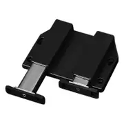 Heavy Duty Magnetic Push Latch with Strong Suction, Double-headed Cabinet Door Push Latch Ideal for Kitchen Drawers black