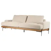 Belman 3 Seater Fabric Sofa