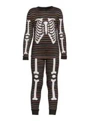 Wonder Nation Boys Halloween Long Sleeve Top &Pants 2 Pcs Pajam Set Multicolor 5