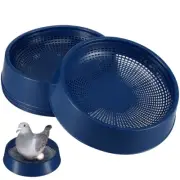 4 Pcs Pigeon Nest Bowl Plastic Bird Nests Nesting Bowls Coop Supplies