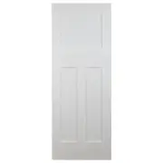 Edwardian Internal 3 Panel 77cm Door, MDF White