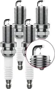 4pcs Performance Auto Spark Parts Double Iridium Spark Plug Compatible For A4 Notchback B9/8W2/8WC 1.4T TFSI 2015-2024 Engine CVN