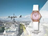 在飛比找樂天市場購物網優惠-送禮首選★agnes b. 巴黎時尚限定女錶(BU9022P