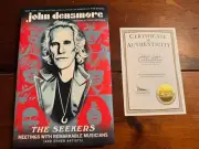 John Densmore Signed Autographed Book The Seekers-1st Edition-New-The Doors