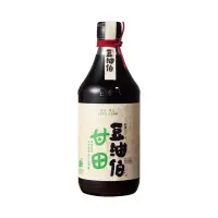 在飛比找momo購物網優惠-【豆油伯醬油】甘田醬油500ml