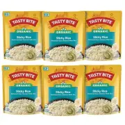 Tasty Bite Organic Sticky Rice, 8.8 Ounce, (Pack of 6), Ready to Eat