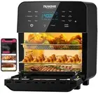 Nuwave Brio 15.5Qt Air Fryer Rotisserie Oven, X-Large Family Size, Powerful 1...