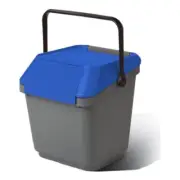 Waste Bin Mattiussi Ecologia A11716 Easymax Blue