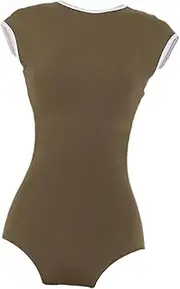 [Frediuo] Women 1 Piece Swimsuits Athletic Swimsuits for Female SPA Party Swimming Pool