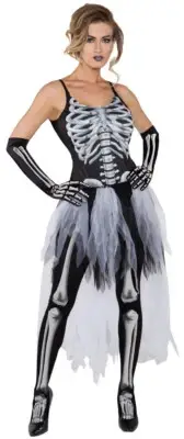 Women's Sexy Skeleton Costume - Underwraps Costumes