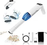 RFVUC Handheld Vacuum Cordless,Car Vacuum Portable,Portable 120W/12KPa Wireless Hand Vacuum Cleaner Rechargeable, 180° Rotatable Lightweight Mini Vacuum Cleaner for Car Pet Hair Home Office