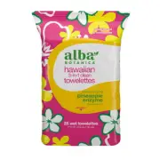 Hawaiian 3-in-1 Clean Towelettes 30 Count (Wet Towelettes) By Alba Botanica