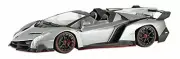 Kyosho *1:43 Lambo Veneno Roadster grey/red 5572GR