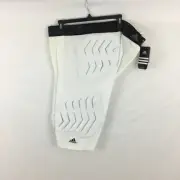 Adidas Techfit White Padded Basketball Compression Shorts Size 3XL White NWT