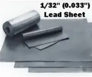Sheet Lead 1/32 inch 12 inches X 36 inches