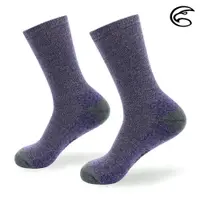 在飛比找PChome24h購物優惠-ADISI 羊毛保暖襪 AS22052 / 紫灰