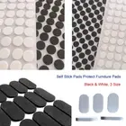 Self Stick Pad Foam Felt Furniture Pads Protect Tabletop & Cabinet Drawer Bumper