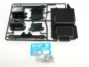 NEW TAMIYA SUPER CLODBUSTER CLOD BUSTER Parts A Radio Tray +Screw Bag C TC7