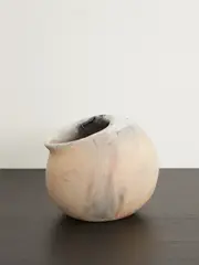 [Dinosaur Designs] Dinosaur Designs - 6cm Swirled Resin Milk Jug - Sand - One size One size Neutrals