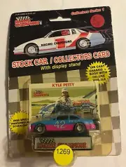 1989 #42 KYLE PETTY SERIES 1-RUBBER TIRE -PINK & BLUE (OLD) #1269