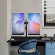 Dual Monitor Stand，Monitor Arm Desk Mount for 2 Computer Screens up to 30"