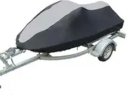 Oceansouth Jet Ski PWC Cover Black Grey (2.9M - 3.4M)