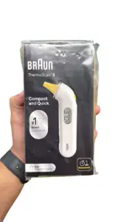Braun Thermoscan 3 Irt3030 Ear Thermometer