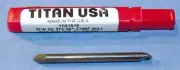 TITAN USA Carbide chamfer cutter 3/16 dia. x 90* Double end 2 flute