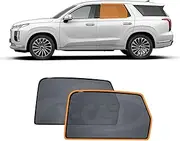 X-CAR Rear Window Sun Shade for Hyundai Palisade 2020-2025 Magnetic Car Sun Blind Mesh