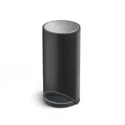 Joseph Joseph Arc 30L Slimline Pedal Bin With Liner Pocket - Carbon Black